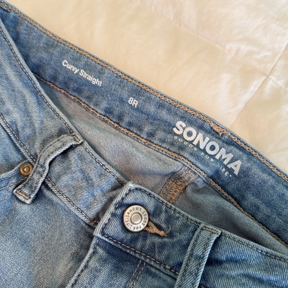 Sonoma Brand Jeans curvy straight size 8R (A29) - Picture 4 of 5